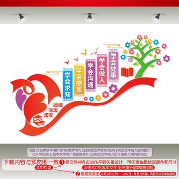幼兒園樓道文化墻