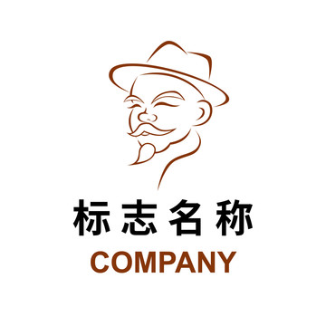 人像logo