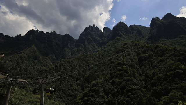 柴埠溪索道