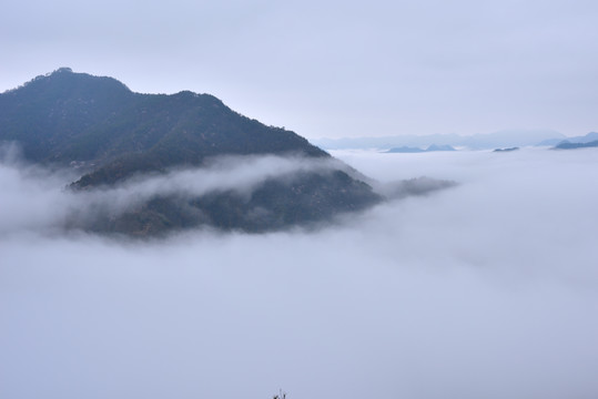 江南山水田园山村