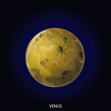 金星星球插圖