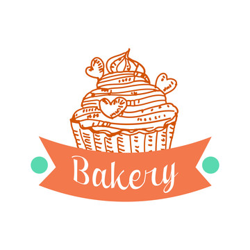 可爱杯子蛋糕logo插图