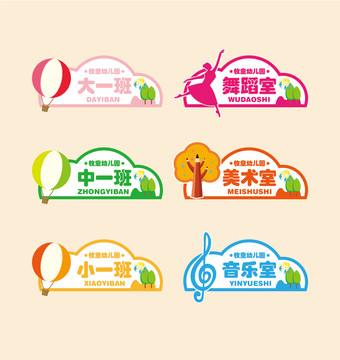 幼兒園門牌班牌
