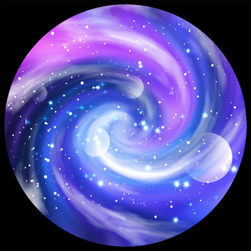 圓形星空