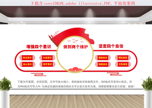 四個(gè)意識(shí)四個(gè)自信兩個(gè)維護(hù)