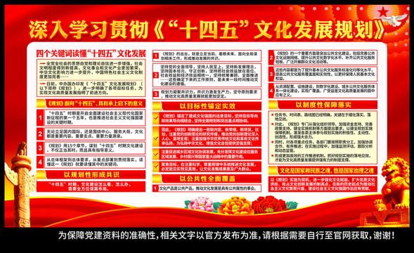 十四五文化發(fā)展規(guī)劃