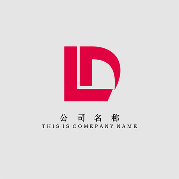 字母LD标志logo