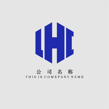 字母LHC標(biāo)志logo