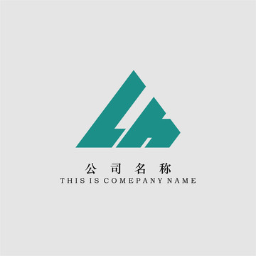 字母LH標(biāo)志logo