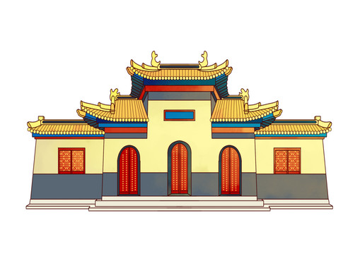 濟(jì)南地標(biāo)古建筑免摳興國(guó)寺