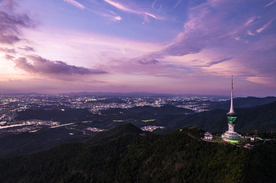 深圳梧桐山电视塔