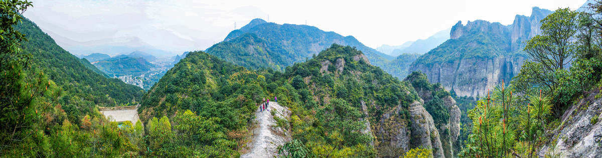 雁荡山全景