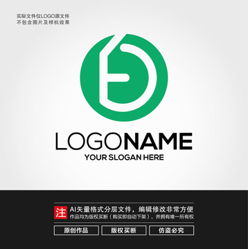 白字LOGO