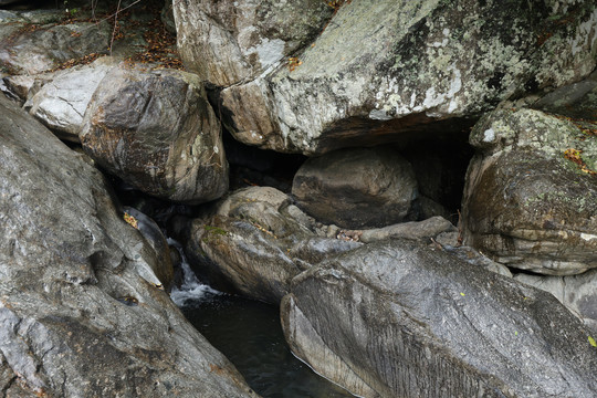 海南黎母山河沟