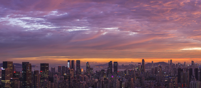 深圳大城市夜景