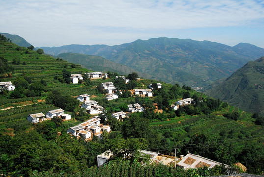 乌蒙山小村