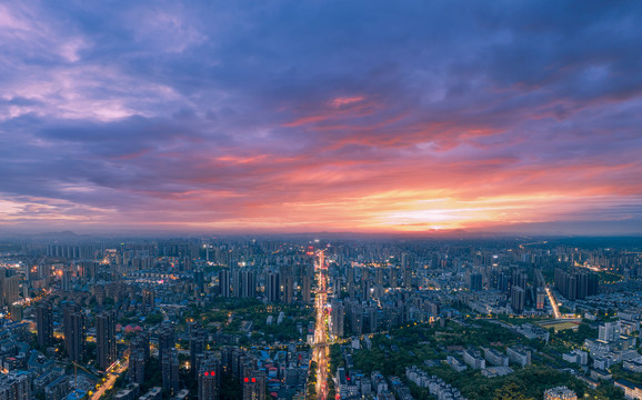 湖南省衡阳市华新开发区全景