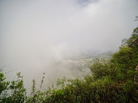 山中云雾