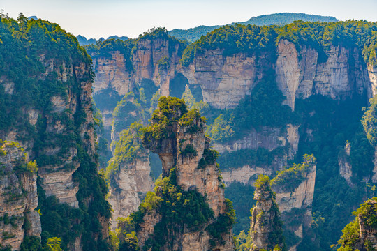 张家界石英砂岩峰林