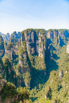 张家界石英砂岩峰林