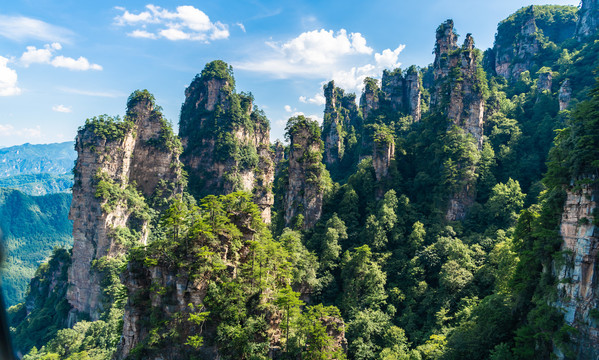 湖南武陵源自然风景区十里画廊