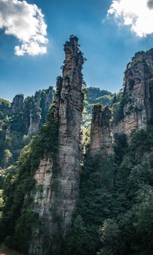 湖南武陵源自然风景区十里画廊