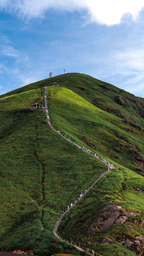 江西萍乡武功山