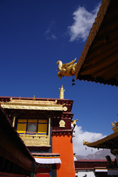 大昭寺建筑特写