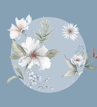 時尚花卉