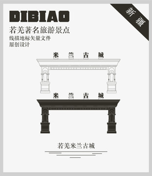 若羌米蘭古城