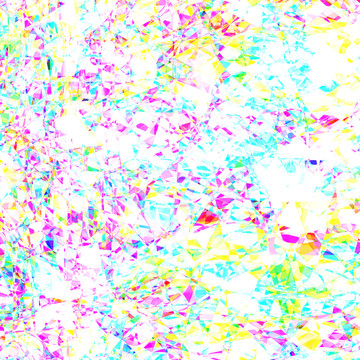 藍色幾何地毯