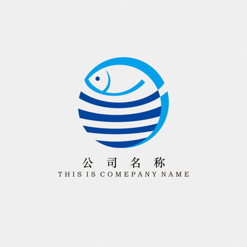 鱼标志鱼logo