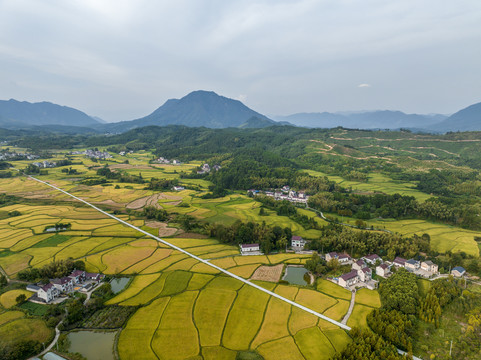 安徽省宣城市旌德镇三山村梯田