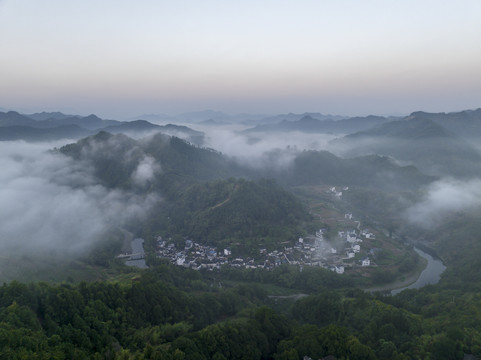 安徽省黄山市石潭云海