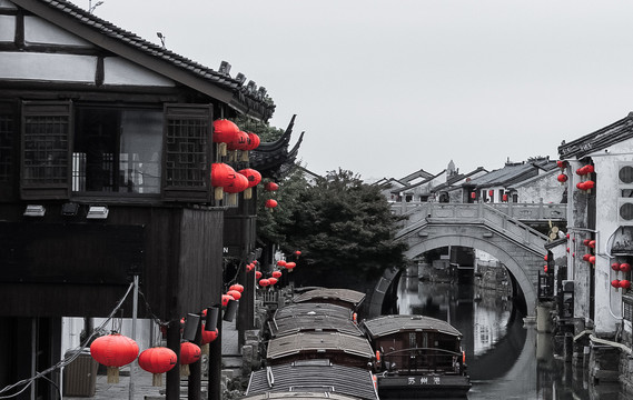 苏州七里山塘