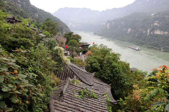 三峡第一湾明月湾