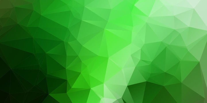 绿色几何简约抽象科技渐变色