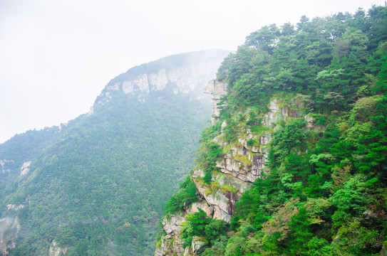 庐山花径山体