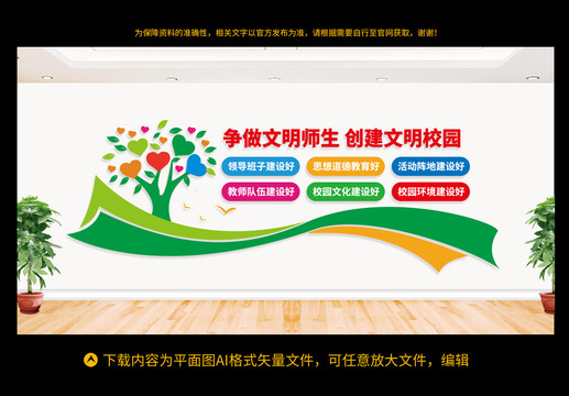 文明校園六個(gè)好