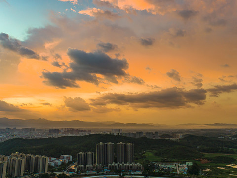 油画般的天空