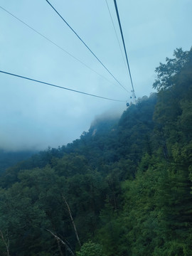 太白山天下索道