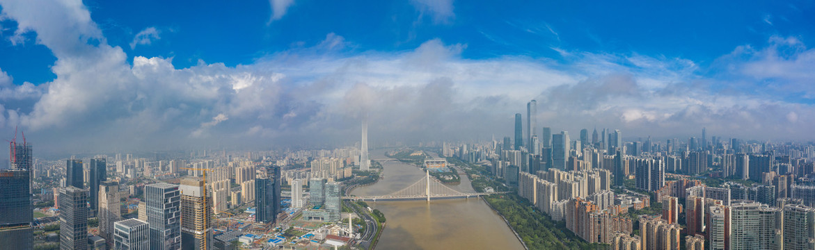 广州城市地标风光