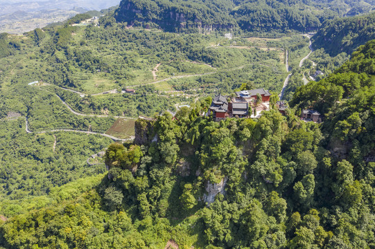 重庆綦江古剑山风光