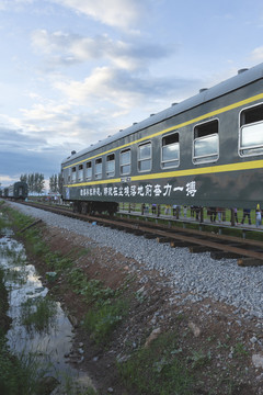 云南昆明晋宁沙堤村田园风景