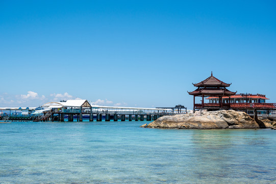 三亚蜈支洲岛风景