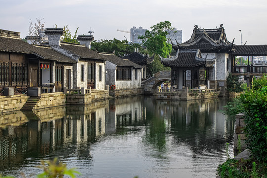 无锡惠山古镇街景