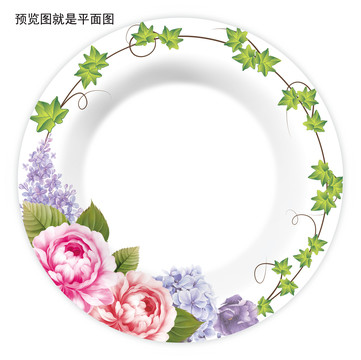 餐具花面設(shè)計