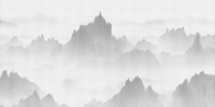 圓點山水激光鏤空