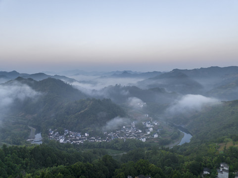 安徽省黄山市歙县石潭风景区