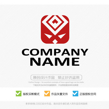 臉譜LOGO標(biāo)志設(shè)計